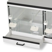 Kunststof broedkooi 3 delig Kunststof broedkooi 3 delig