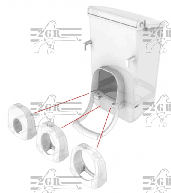 Voersilo Eclips voor kanaries en exoten
