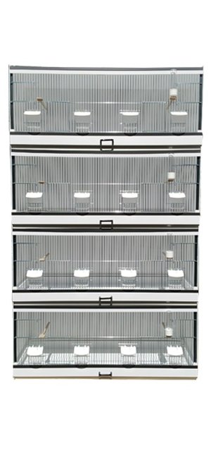 Kunststof broedkooi 4 delig Kunststof broedkooi 4 delig