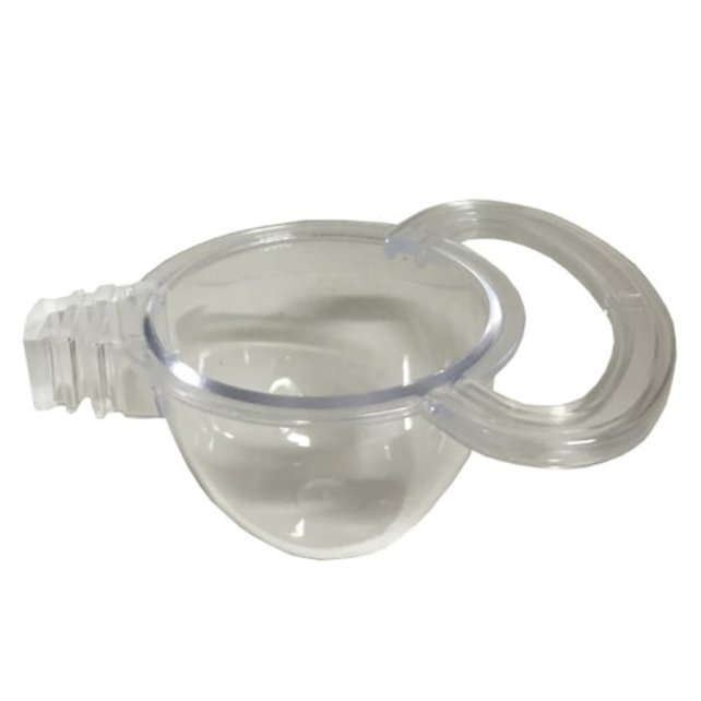 Eivoerbakje met zitring