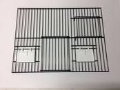 Zwart voorfront 40 x 30 cm met draaideur Zwart voorfront 40 x 30 cm met draaideur