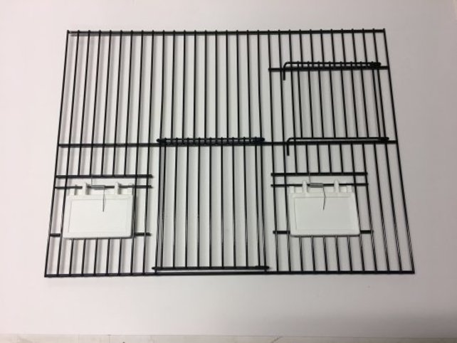 Zwart voorfront 40 x 30 cm met draaideur Zwart voorfront 40 x 30 cm met draaideur