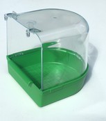 Badhuis groot met groene onderkant