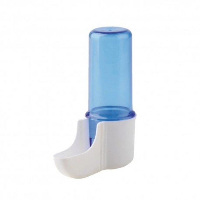 Mini drinkfontein blauw met zachte hoge voet Mini drinkfontein blauw met zachte hoge voet