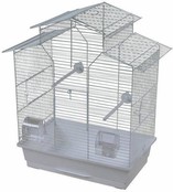 Vogelkooi Duvo Iza 2 wit Vogelkooi Duvo Iza 2 wit