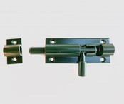 Deurgrendel voliere groen Deurgrendel voliere groen