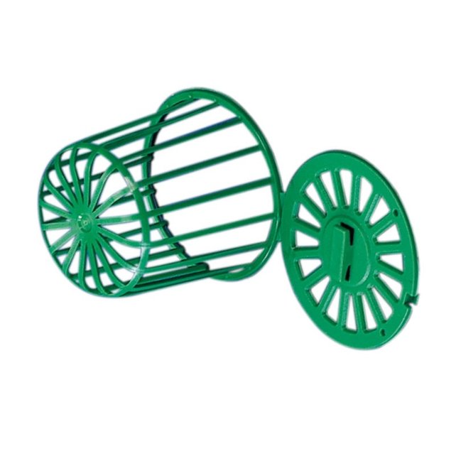 Nestmateriaal houder groen