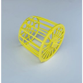 Nestmateriaal houder geel