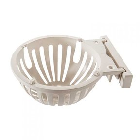 Plastic nest 12 cm met ophangstrip