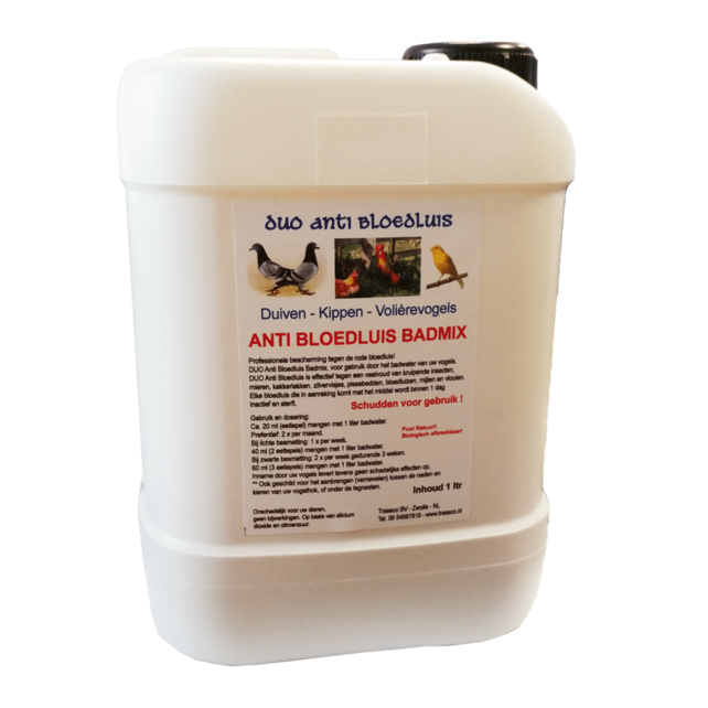Traseco Anti Bloedluis Badmix 2,5 liter Traseco Anti Bloedluis Badmix 2,5 liter