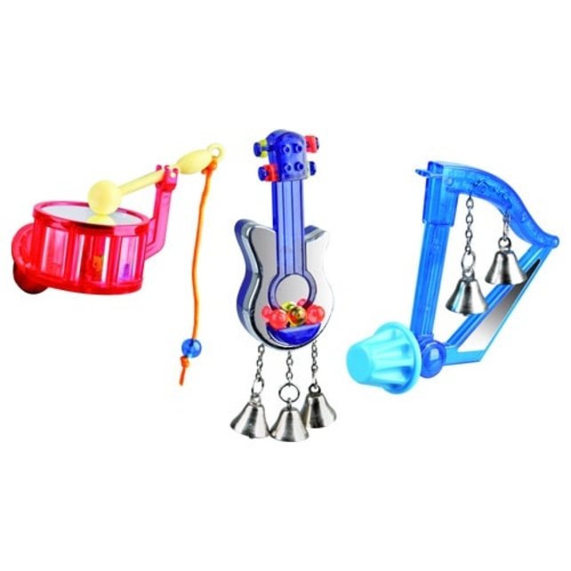 Vogelspeelgoed muziek assorti Vogelspeelgoed muziek assorti