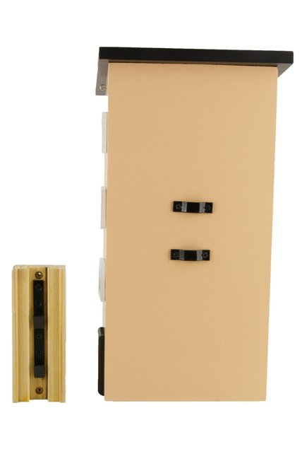 Voederhuisje Triplefeeder geel Voederhuisje Triplefeeder geel