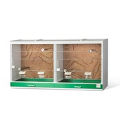 Kunststof broedkooi 2 delig met 3D achterwand