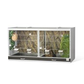 Kunststof broedkooi 2 delig met 3D achterwand