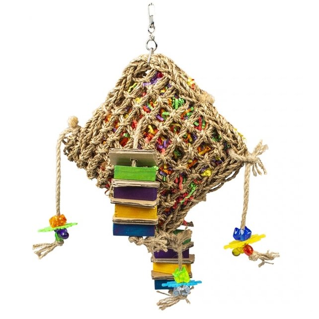 Zeegras snackzakje meerkleurig Zeegras snackzakje meerkleurig