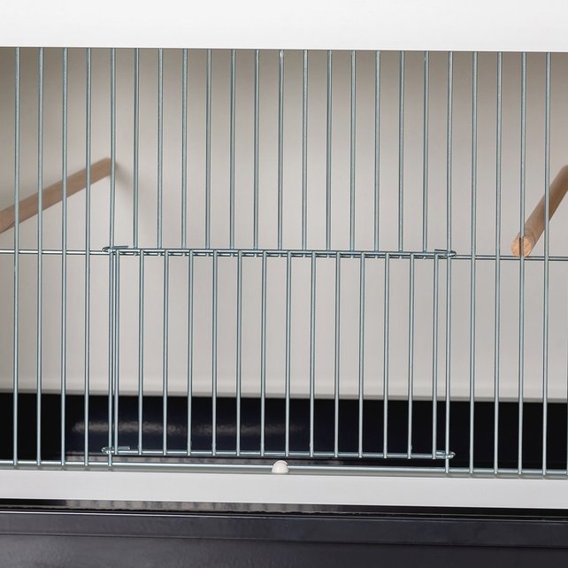 Aluminium broedkooi 60 cm breed met nestkast