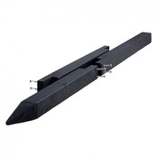 3-delige paal zwart 3-delige paal zwart