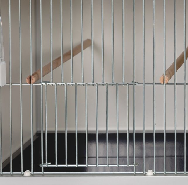 Aluminium broedkooi 60 cm breed 50 cm hoog met nestkast