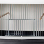 Aluminium broedkooi 60 cm breed 50 cm hoog met nestkast