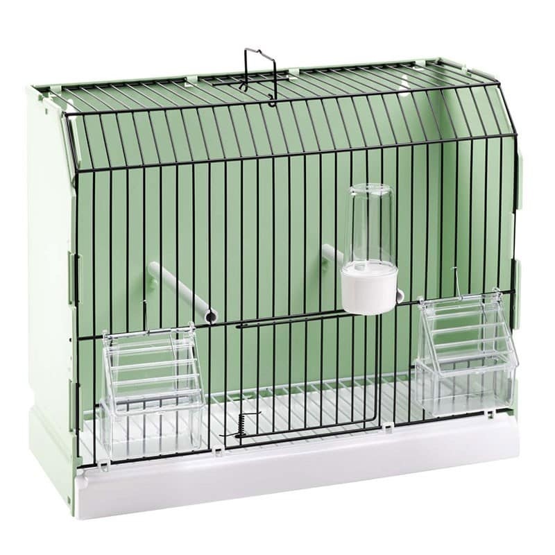 Kunststof kooi groen- Birdsupply.nl de webwinkel in tt kooien