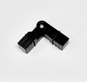 Verbindingsstuk draaibare hoek zwart Verbindingsstuk draaibare hoek zwart