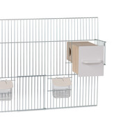 Broedblok Gouldamadine voorfront