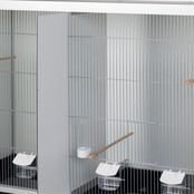 Aluminium vluchtkooi Aluminium vluchtkooi