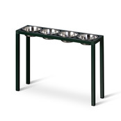 Voliere voederplateau 4 baks