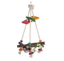 Vogelspeeltje piramide – Leuk & veilig speelgoed voor vogels