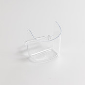 Halfrond klepbakje voor broedkooien | Voer- & drinkbakje