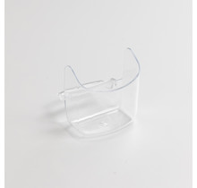 Halfrond klepbakje voor broedkooien | Voer- & drinkbakje