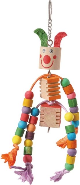 Vogelspeelgoed clown