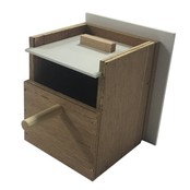 Tweedelige kunststof broedkooi met houten nestkasten – Ideaal voor tropische vogels