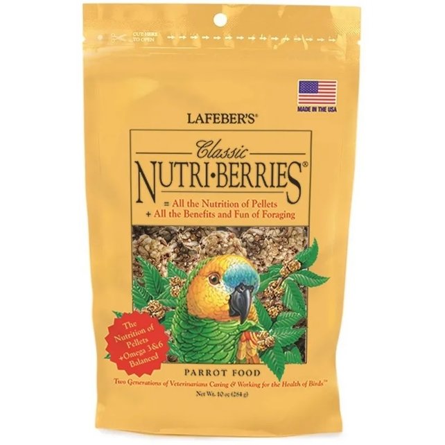 Lafeber Nutri-Berries Classic - Papegaai 284 gram Lafeber Nutri-Berries Classic - Papegaai 284 gram