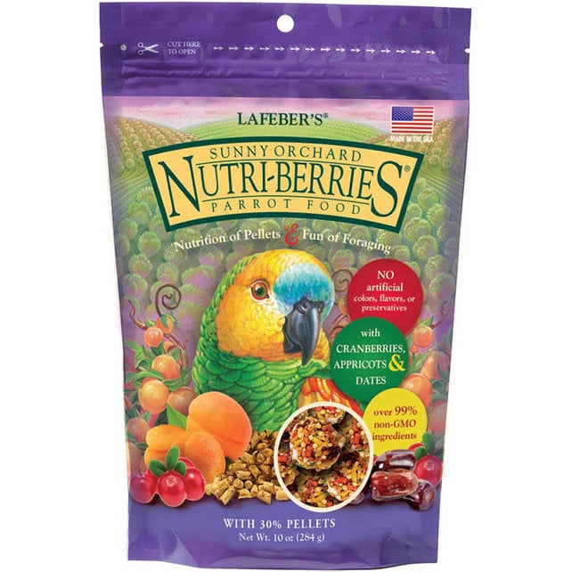 Lafeber Nutri-Berries Sunny Orchard - Papegaai 284 gram Lafeber Nutri-Berries Sunny Orchard - Papegaai 284 gram