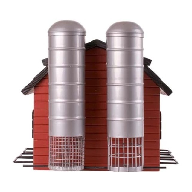 Voederhuisje gigantische schuur Voederhuisje gigantische schuur