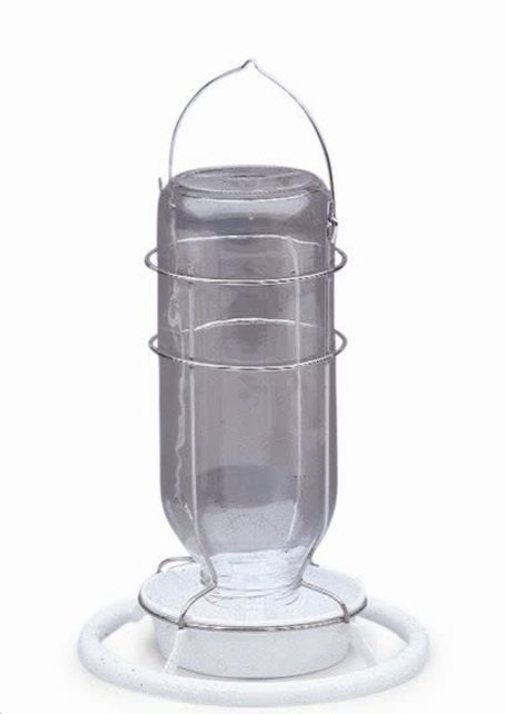 Mijnlamp met glazen fles Mijnlamp met glazen fles