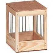 Houten traliesnestkast Houten traliesnestkast