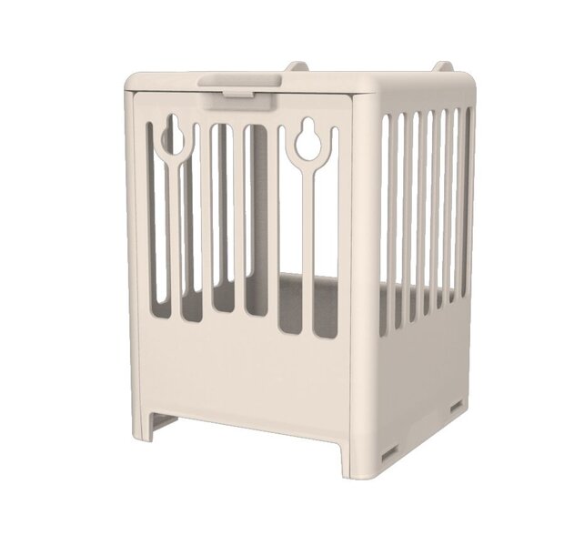 Kunststof tralies nestkast Kunststof tralies nestkast