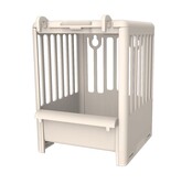 Kunststof tralies nestkast Kunststof tralies nestkast