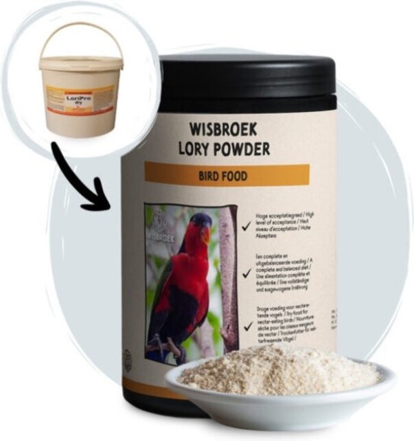 Lorypowder 800 gram Lorypowder 800 gram