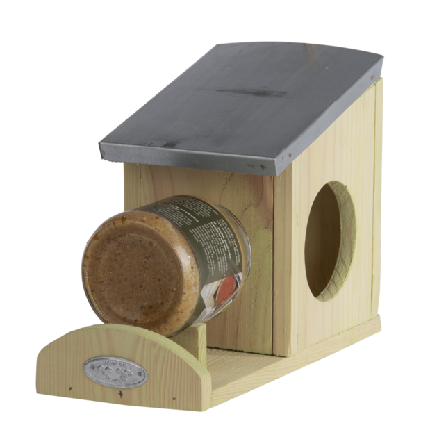 Eekhoorn Pindakaas Voederhuis – Geniet van vrolijke eekhoorns in je tuin Eekhoorn Pindakaas Voederhuis – Geniet van vrolijke eekhoorns in je tuin