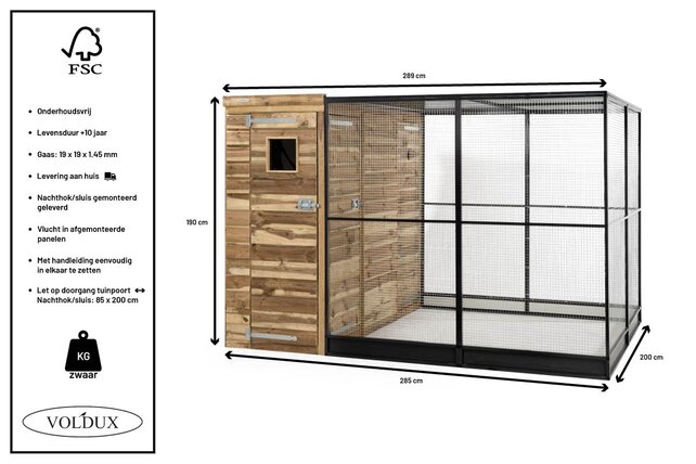 Volière R9 Volière R9