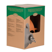 Vogelpot kruik mezen en mussen Vogelpot kruik mezen en mussen