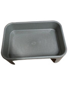 Volierebad - voerbak gerecycled Volierebad - voerbak gerecycled