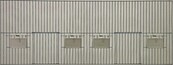 Voorfront broedkooi 80x30 cm – 2 deuren, 4 klepjes Voorfront broedkooi 80x30 cm – 2 deuren, 4 klepjes