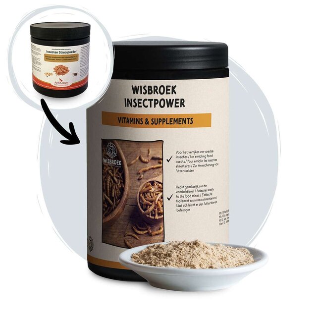 Wisbroek InsectPower 250 gram Wisbroek InsectPower 250 gram