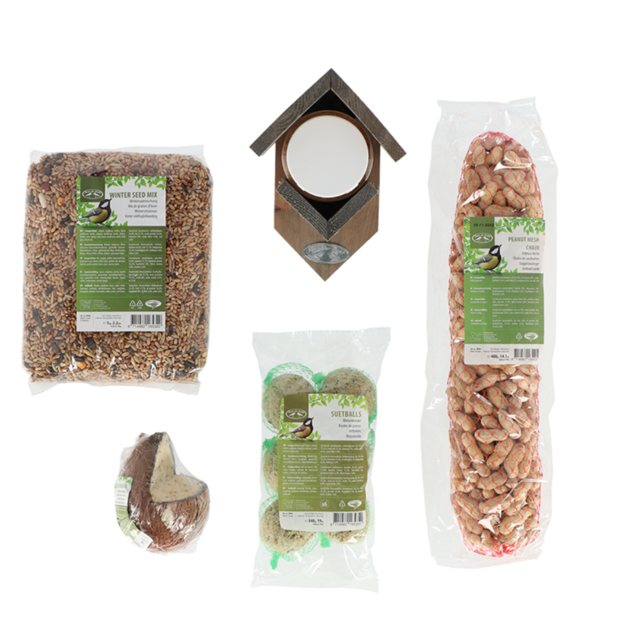 Compleet vogelvoederpakket Compleet vogelvoederpakket