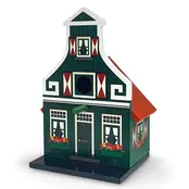 Vogelhuis groen Zaans huisje Vogelhuis groen Zaans huisje