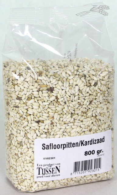 Saffloorpitten / kardizaad Saffloorpitten / kardizaad